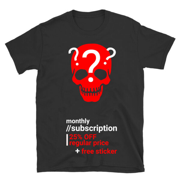 skull t-shirt subscription - Tokebi Skulls